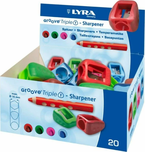 Ξύστρα Lyra Groove Triple One
