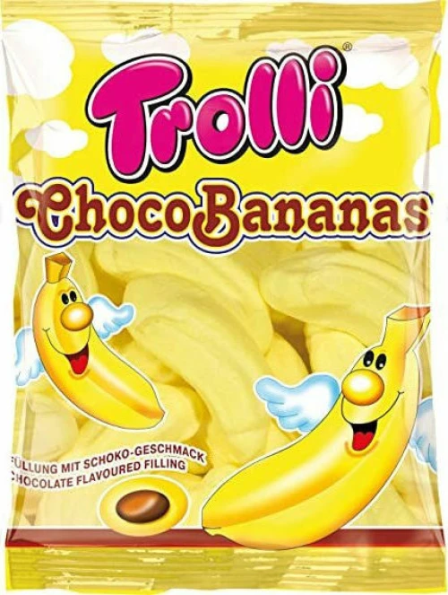 Trolli Choco Bananas Marshmallows 150gr