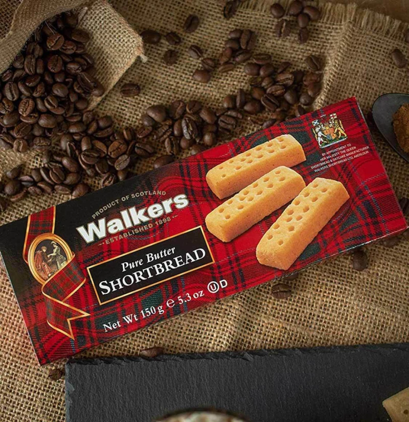 Walkers Pure Butter Shortbread 150gr