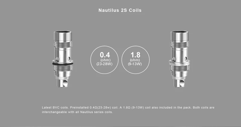 Aspire Nautilus 2S 2ml Black