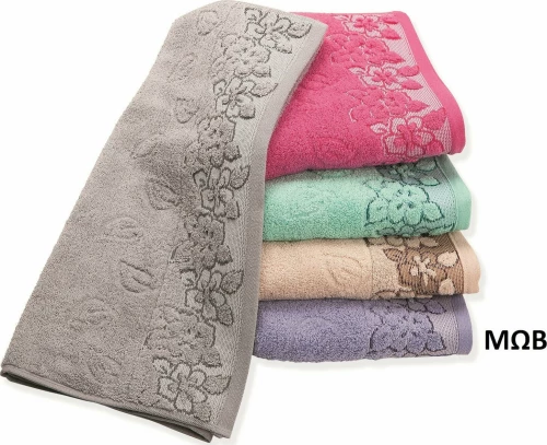 Dimcol Πετσέτα Σώματος Ερατώ 70x140 Μωβ