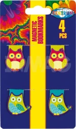 Centrum Σελιδοδείκτης Μαγνητικός Owls 4τμχ