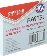 Office Point 76x76mm Μπλε