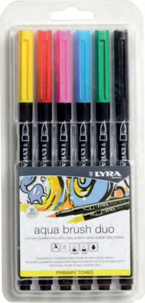 Lyra Aqua Brush Duo 6τμχ