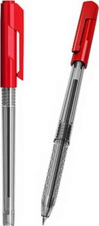 Deli Στυλό Ballpoint 1.0mm με Κόκκινο Mελάνι Smooth