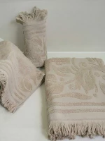 Sunshine Πετσέτα Σώματος Κρόσι 80x150 1 Beige
