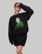 BILLIE EILISH Plus w sweatshirt - BLACK