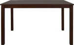 Home Markt Τραπεζι Καρυδι Hm0189 120X74 Με Ξυλινα Ποδια