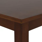 Home Markt Τραπεζι Καρυδι Hm0189 120X74 Με Ξυλινα Ποδια