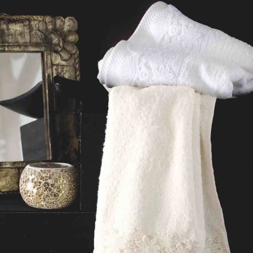 Rythmos Σετ Πετσέτες 3τμχ Olivine Ecru