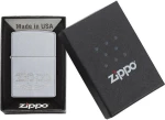 Zippo Αναπτήρας Λαδιού Αντιανεμικός Satin Scrolls