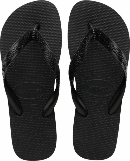 Havaianas Top Σαγιονάρες σε Μαύρο Χρώμα