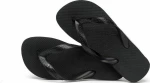 Havaianas Top Σαγιονάρες σε Μαύρο Χρώμα