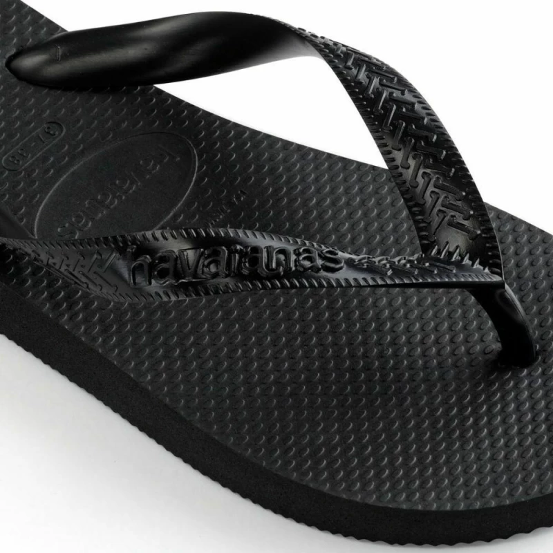 Havaianas Top Σαγιονάρες σε Μαύρο Χρώμα