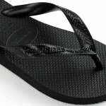 Havaianas Top Σαγιονάρες σε Μαύρο Χρώμα
