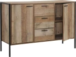 Pallet Μπουφές Δρυς 124x40x80cm