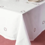 Silk Fashion Τραπεζομάντηλο 160x300 YL1005 Λευκό