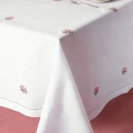 Silk Fashion Τραπεζομάντηλο 160x300 YL1006 Λευκό