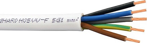 Καλώδιο εύκαμπτο 5χ1mm