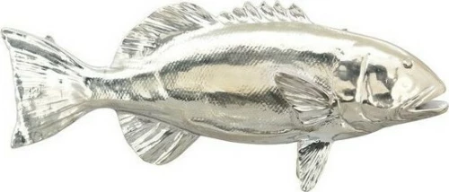 Ψάρι ασημί πολυέστερ 52x21εκ.