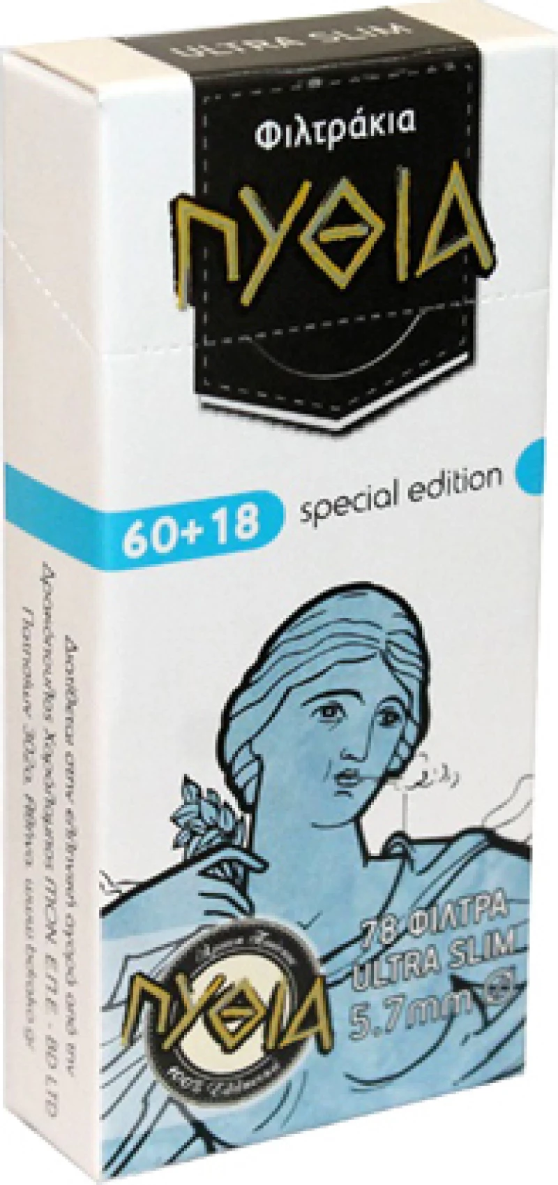 Πυθία Φιλτράκια Ultra Slim Special Edition 78x 1τμχ