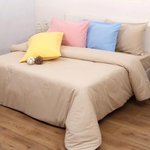 Viopros Σετ Παπλωματοθήκη Μονή με Μαξιλαροθήκη 160x240 3100 Ροζ