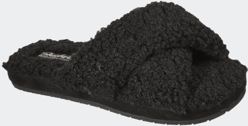 Παντόφλα Skechers Cozy Slide 167236/BBK Μαύρο