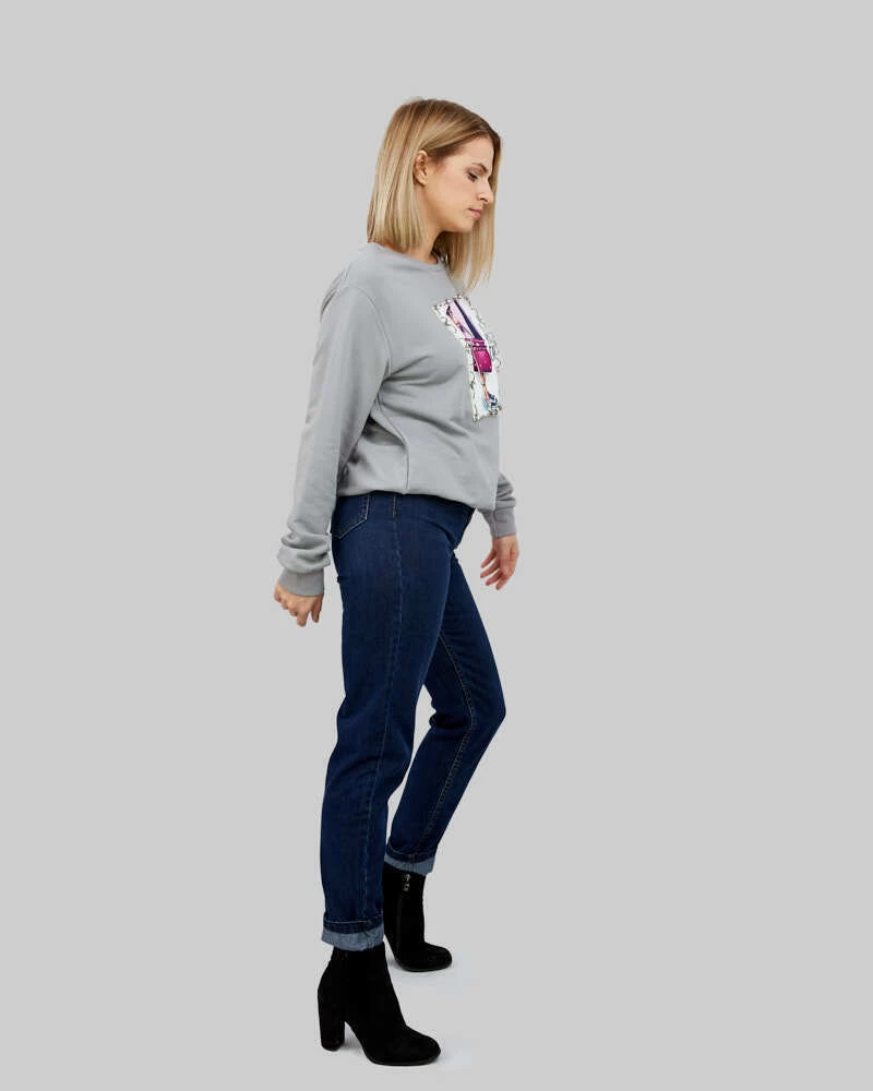 Γυναικείο mom τζιν 95% βαμβάκι