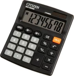 Citizen Αριθμομηχανή Απλή SDC-805NR 8 Ψηφίων σε Μαύρο Χρώμα