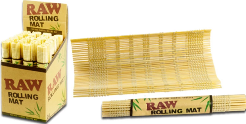 Raw Στρίφτης Rolling Mat Bamboo 1τμχ