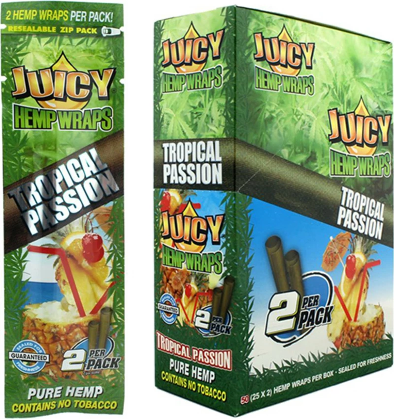 Juicy Jays Πουρόφυλλα Tropical Passion 2 φύλλα 1τμχ