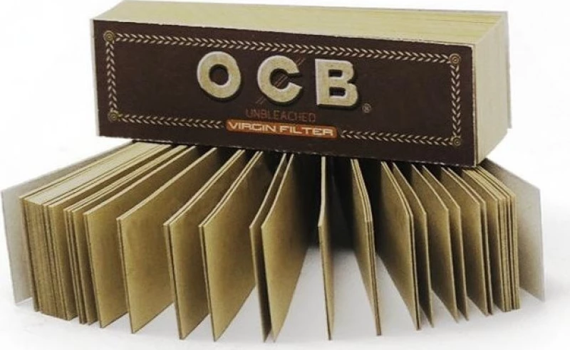 Ocb Τζιβάνες Virgin Unbleached 50x 25τμχ