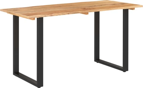 Τραπεζαρία 140 x 70 x 76 εκ. από Μασίφ Ξύλο Ακακίας