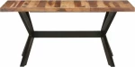 Τραπεζαρία 160 x 80 x 75 εκ. Μασίφ Ξύλο με Φινίρισμα Sheesham