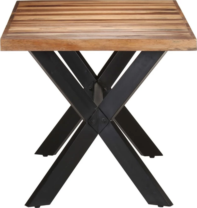 Τραπεζαρία 160 x 80 x 75 εκ. Μασίφ Ξύλο με Φινίρισμα Sheesham