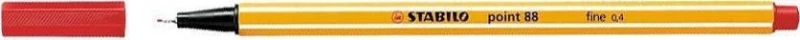 Stabilo Point 88 0.4mm Red