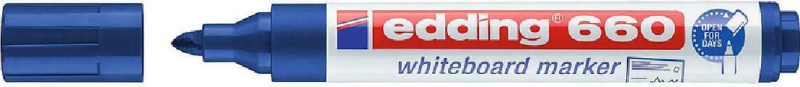 Edding 660 Μαρκαδόρος Πίνακα Μπλε