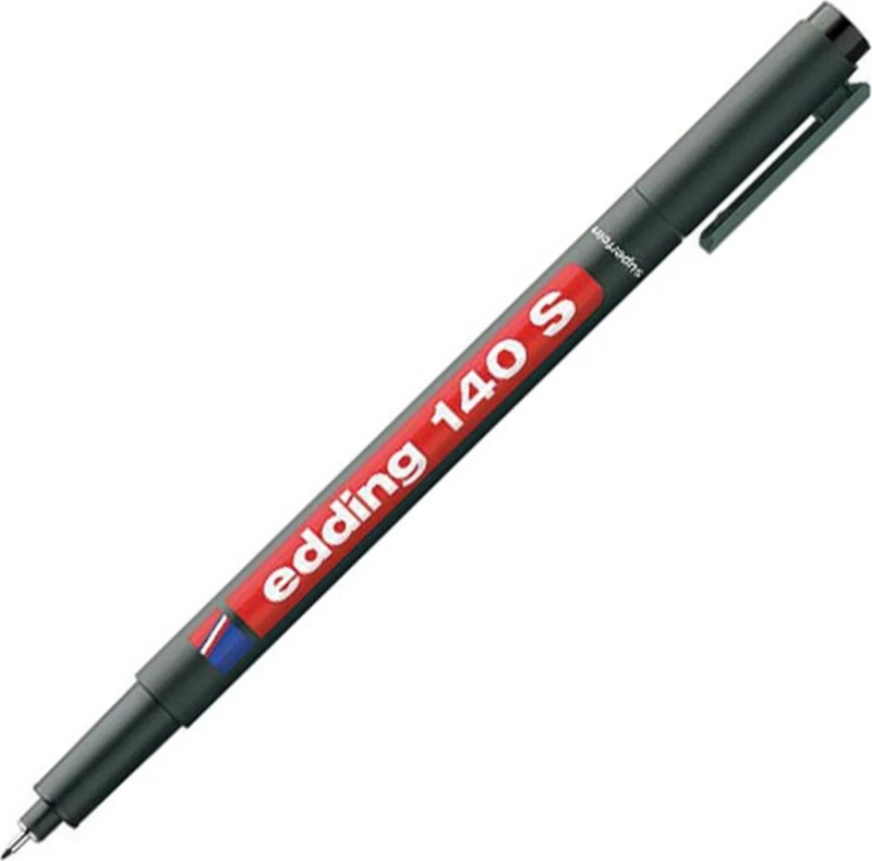 Edding 140S Διαφανειών 0.3mm Μαύρο