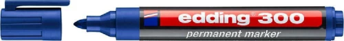 Edding 300 Ανεξίτηλος 3mm Επαναγεμιζόμενος Μπλε