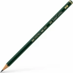 Faber-Castell 9000 Μολύβι B Πράσινο
