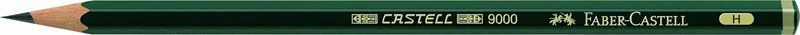 Faber-Castell 9000 Μολύβι H Πράσινο