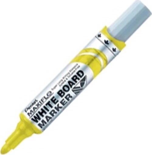 Pentel Maxiflo Μαρκαδόρος Πίνακα Κίτρινος 2.1mm