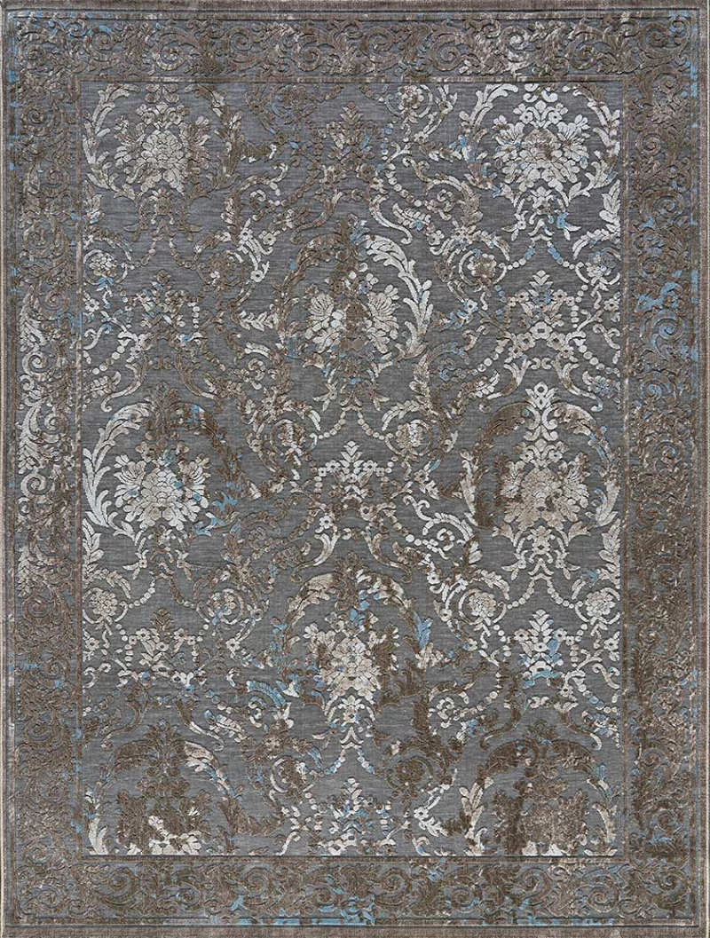 Καλοκαιρινό Χαλί ψάθα MADI Allium Regal Grey Blue - 160X230 cm