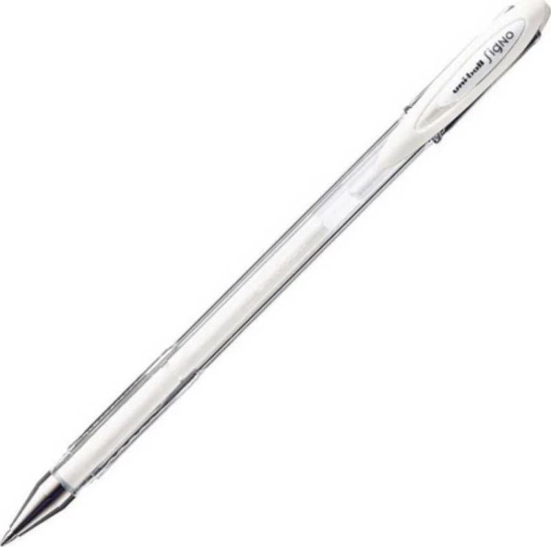 Uni-Ball Στυλό Gel 0.7mm με Λευκό Mελάνι Signo UM-120AC