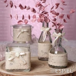 Espiel Κηροπήγιο Γυάλινο 10x10x10cm