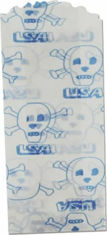 Σακουλάκι Αποθήκευσης Χάρτινο - USA Skull (35x76mm)