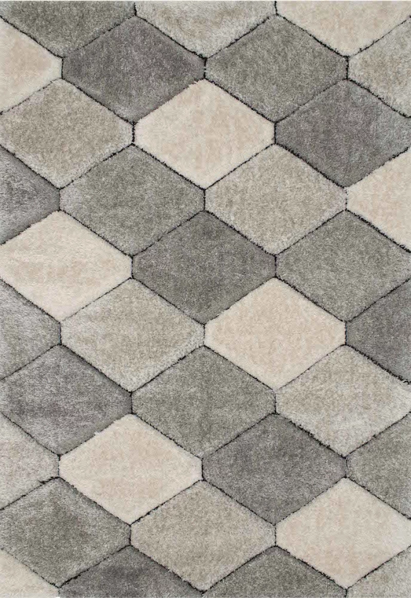 Koulis Carpets Χαλί P420A California Grey 240x290cm