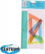 Centrum Σετ Γεωμετρίας Χρωματιστά 80746