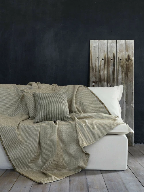 Nima Ριχτάρι Τριθέσιου Καναπέ Seporo 180x300 Mustard Beige