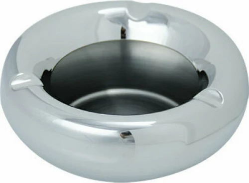 ΣΤΑΧΤΟΔΟΧΕΙΟ ΣΤΡΟΓΓΥΛΟ Ø12,7cm ΙΝΟΧ S-3187